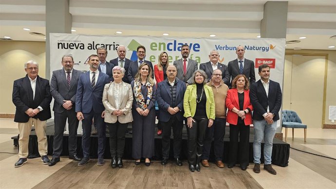 La consejera de Desarrollo Sostenible de C-LM, Mercedes Gómez, en un acto organizado por Nueva Alcarria.