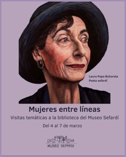 Mujeres entre líneas. Visitas temáticas a la Biblioteca del Museo Sefardí.