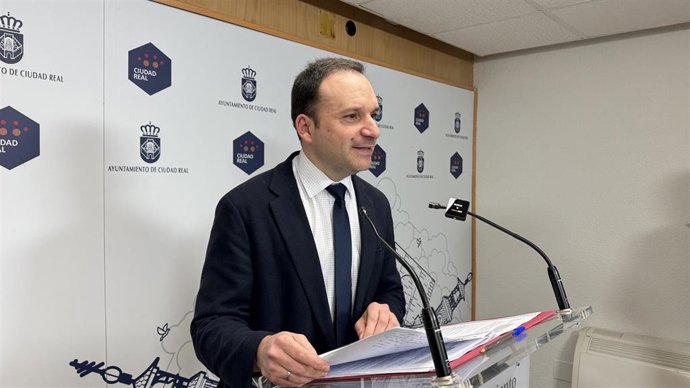 El portavoz del Ayuntamiento de Ciudad Real, Guillermo Arroyo.