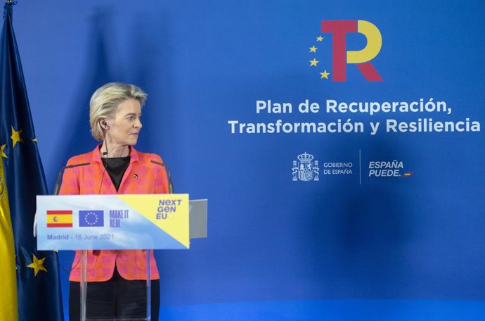 Archivo - La presidenta de la Comisión Europea, Ursula von der Leyen.