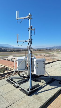 Nuevo sistema de multilateración de Enaire en el Aeropuerto de Málaga-Costa del Sol