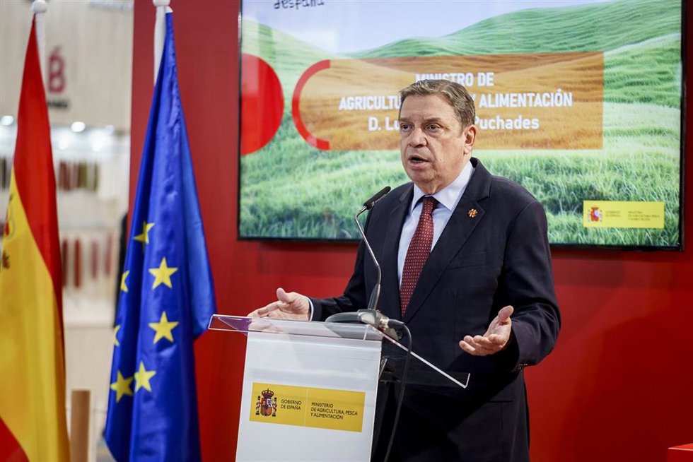 El ministro de Agricultura, Pesca y Alimentación, Luis Planas, en una imagen de archivo 