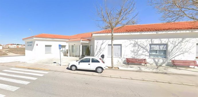 Residencia de mayores de Pedro Muñoz que ha sufrido un incendio en la lavandería.