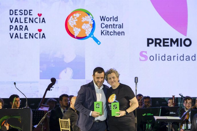 WCK del chef José Andrés y DVPV Premio Solidaridad 2025