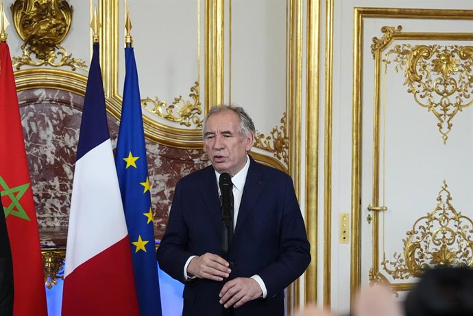 O primeiro ministro francês, François Bayrou (arquivo)