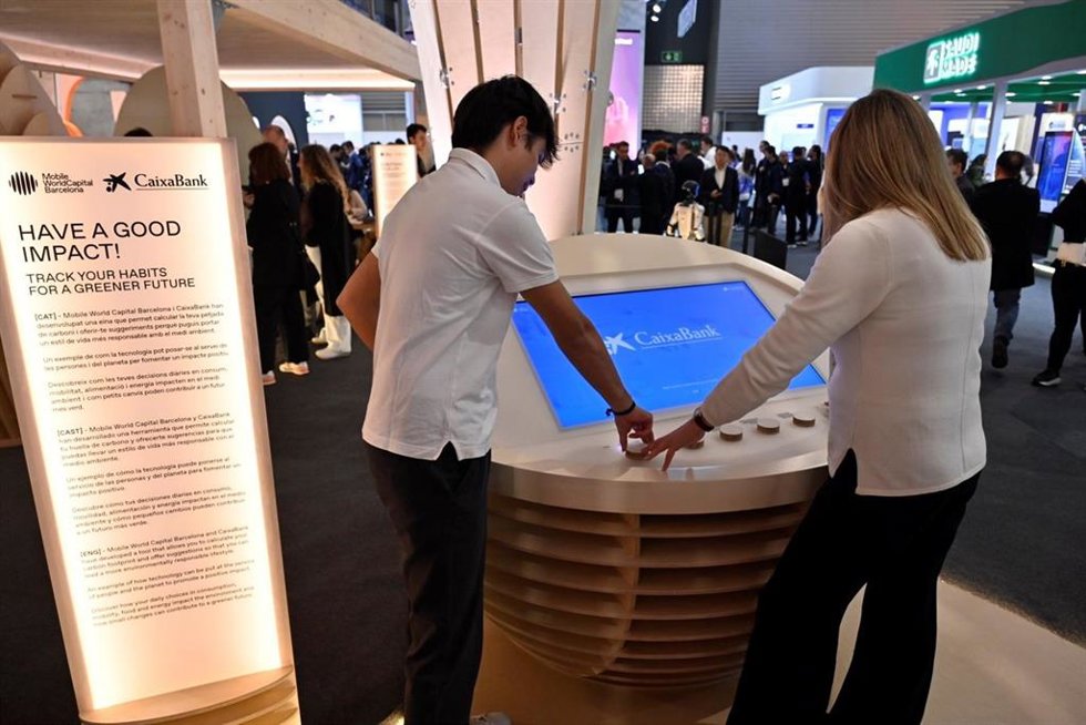 Cálculo de la huella de carbono en el MWC.