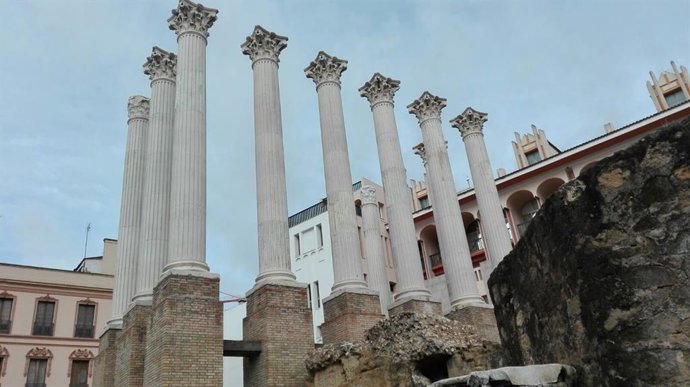 Archivo - El Templo Romano de Córdoba, en una imagen de archivo.