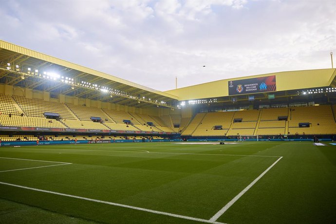 Archivo - Vista geral durante a partida de futebol da Liga Europa da UEFA, oitavas de final, disputada entre Villarreal CF e Olympique de Marseille no Estadio de la Ceramica em 14 de março de 2024, em Villarreal, Espanha.