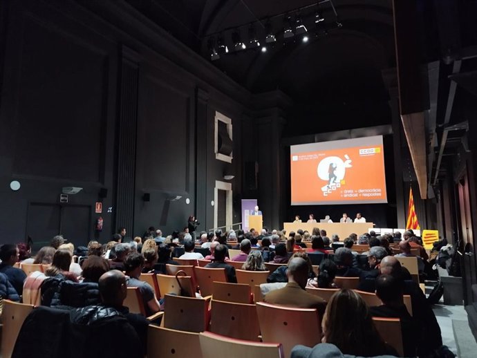 El congreso de CC.OO. en las comarcas de Girona de este lunes