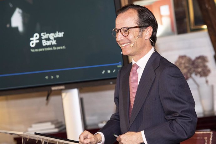 Archivo - Javier Marín, consejero delegado de Singular Bank.