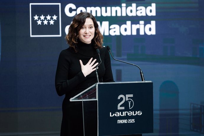 La presidenta de la Comunitat de Madrid, Isabel Díaz Ayuso