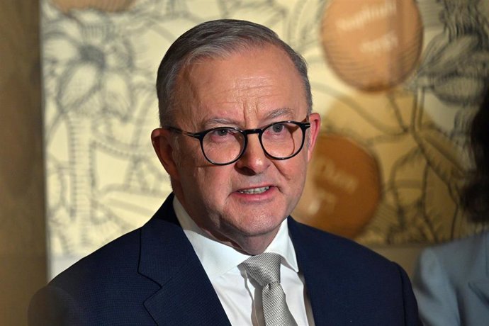 Archivo - El primer ministro de Australia, Anthony Albanese.