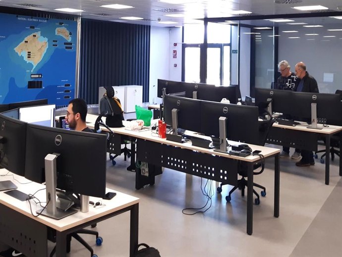 Centro de control de Endesa.