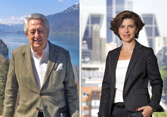 El presidente del Consejo de Administración de Atlantic Copper, Javier Targuetta, y la nueva consejera delegada, Marcarena Gutiérrez.