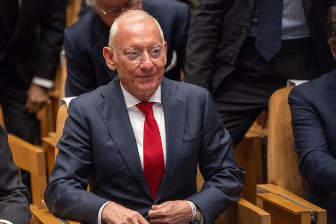 Archivo - El president i fundador de Mango, Isak Andic