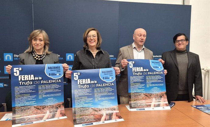 Presentación de la V feria de la Trufa de Palencia.