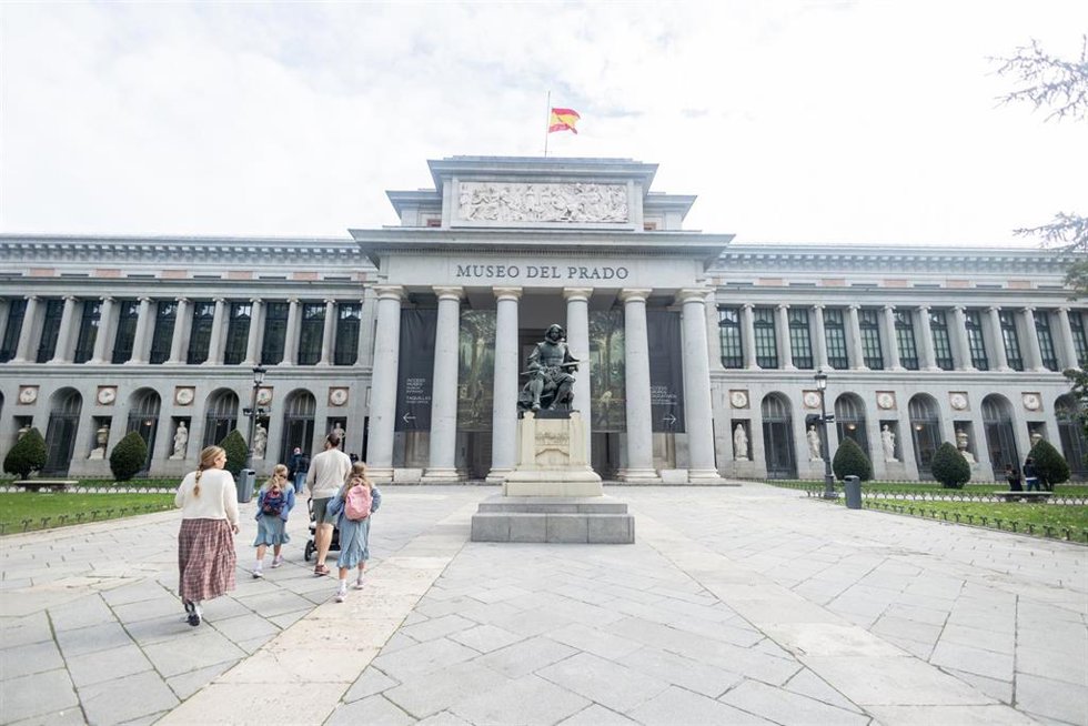 Archivo - Fachada del Museo Nacional del Prado.