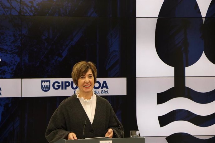 La portavoz de la Diputación de Gipuzkoa, Irune Berasaluze