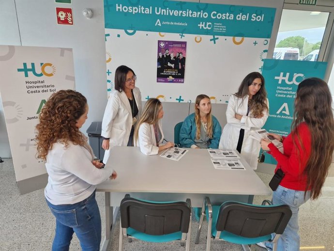El Hospital Universitario Costa del Sol realiza una campaña de concienciación sobre el Virus del Papiloma Humano