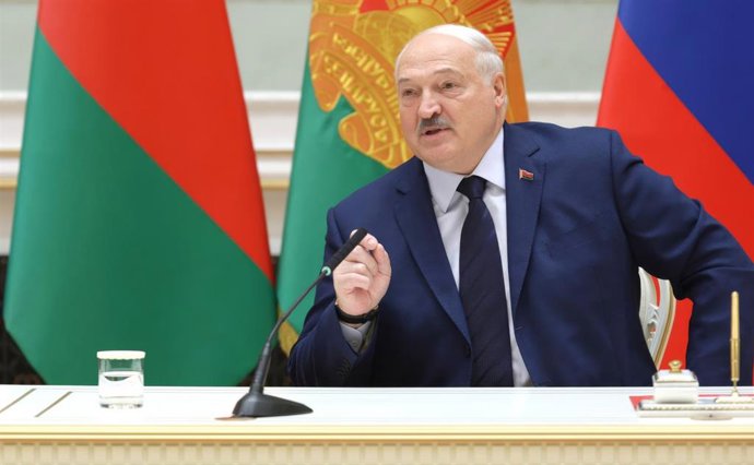 Archivo - Alexander Lukashenko, presidente de Bielorrusia.