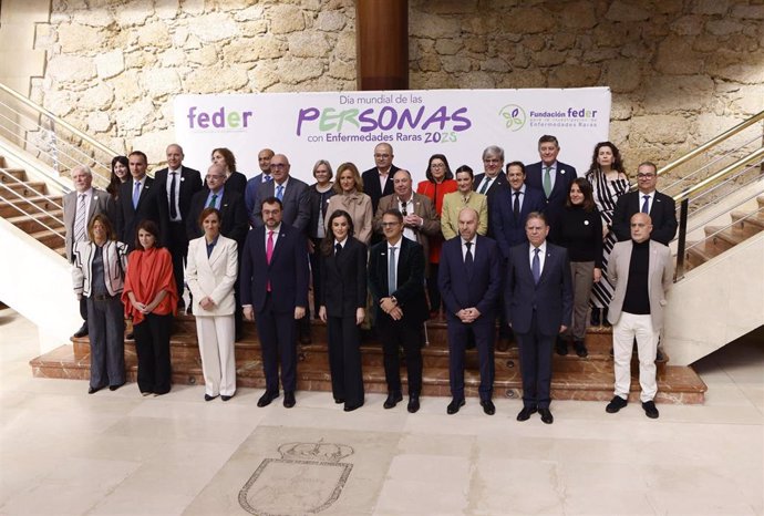 La Reina Letizia preside el acto central del Día Mundial de las enfermedades raras, que por primera vez se celebra en la capital del Principado, Organizado por la Federación Española de Enfermedades Raras (FEDER).