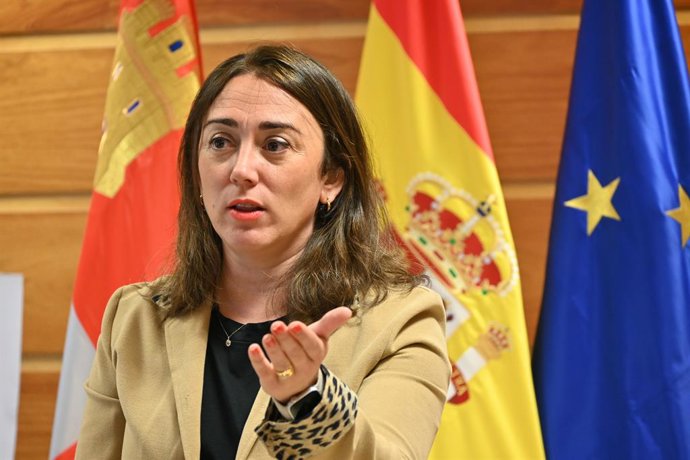Archivo - La consejera de Movilidad y Transformación Digital de Castilla y León, María González Corral.