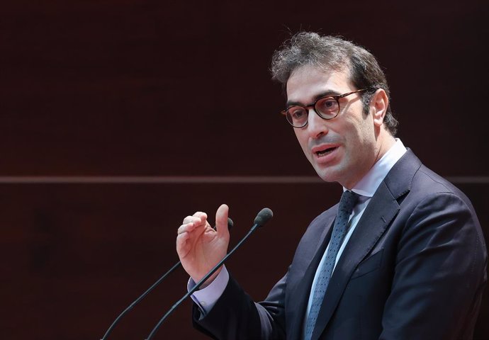 El ministro de Economía, Comercio y Empresa, Carlos Cuerpo,  a 3 de febrero de 2025, en Madrid (España).