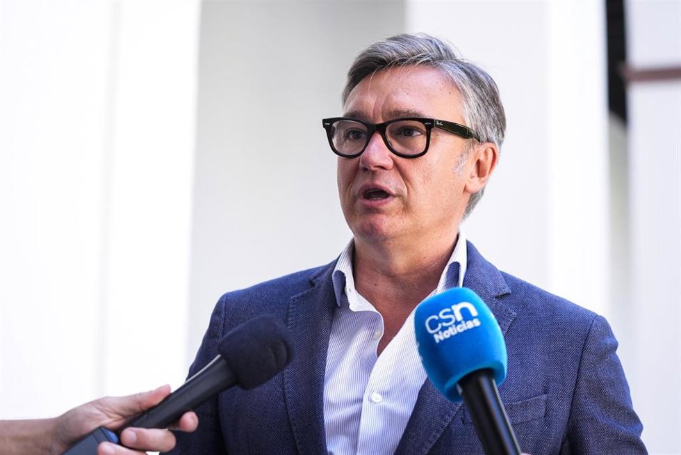 Archivo - El portavoz del Grupo Vox en el Parlamento de Andalucía, Manuel Gavira, en una imagen de archivo.