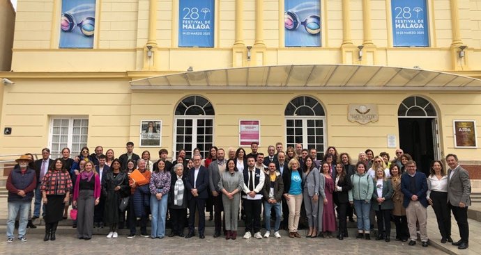 Presentación del Espacio Solidario en el marco del Festival de Málaga
