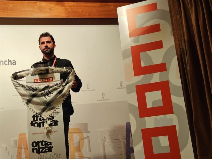 Javier Morales, secretario general de CCOO en Guadalajara