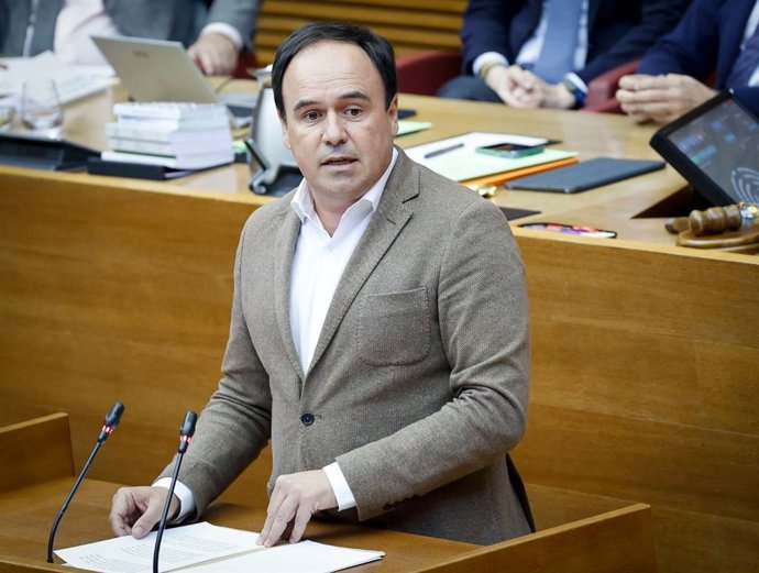 El secretario general del PPCV, Juanfran Pérez