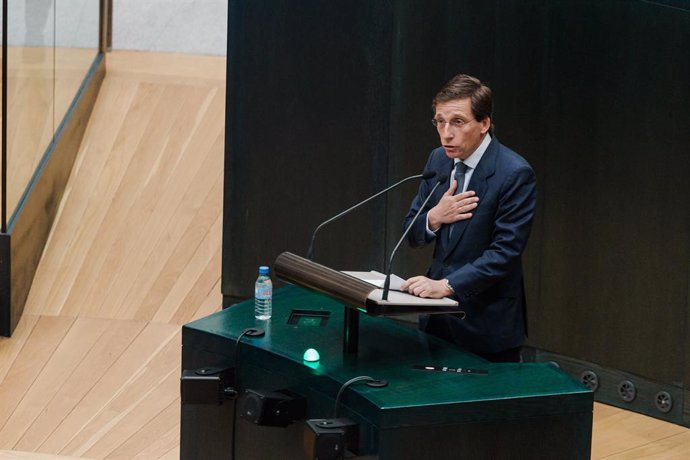L'alcalde de Madrid, José Luis Martínez-Almeida