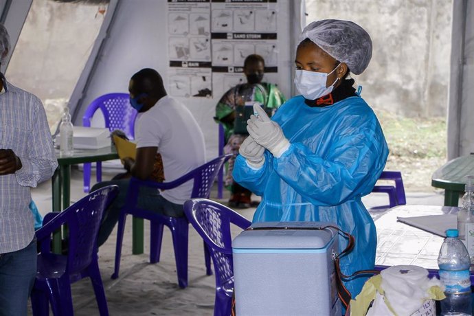 Archivo - Centro sanitario en República Democrática del Congo.