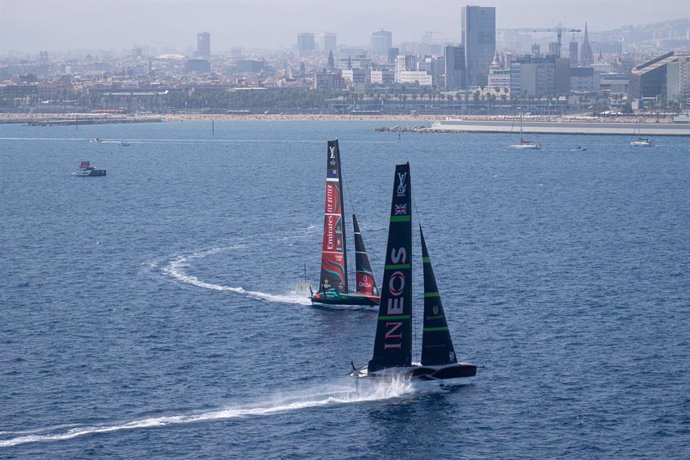 Archivo - Regata de la Copa Amèrica de vela a Barcelona