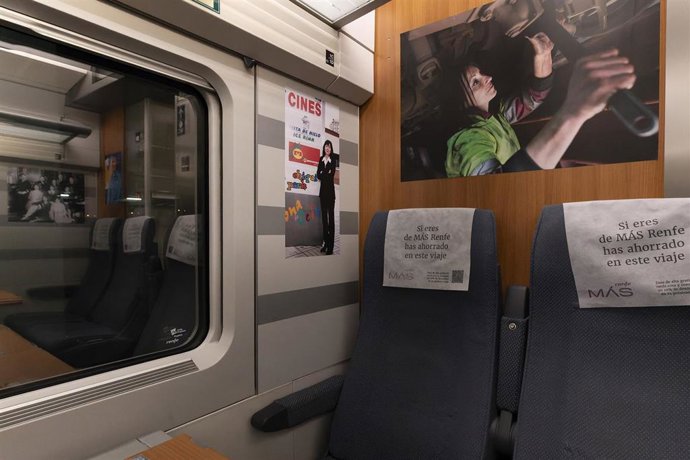 Renfe mostrará el papel de la mujer en el desarrollo del ferrocarril en uno de sus trenes AVE