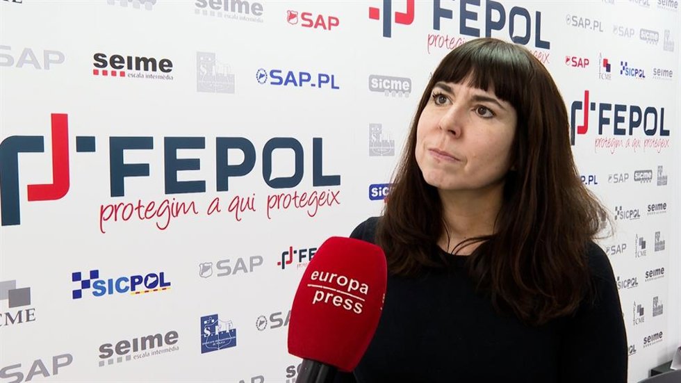 La portavoz de Sap-Fepol, Imma Viudes