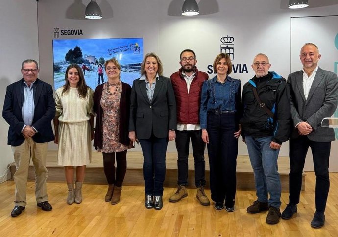 Alcaldes y concejales de la Asociación del Camino de San Frutos