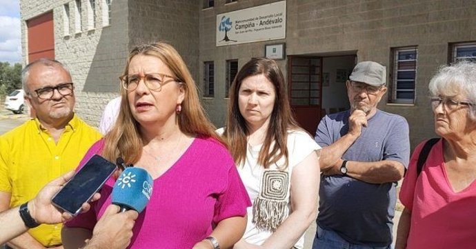 Archivo - La portavoz del PSOE en el Ayuntamiento de Beas, Rosa Tirador.