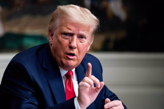 Archivo - El president dels Estats Units (EUA), Donald Trump