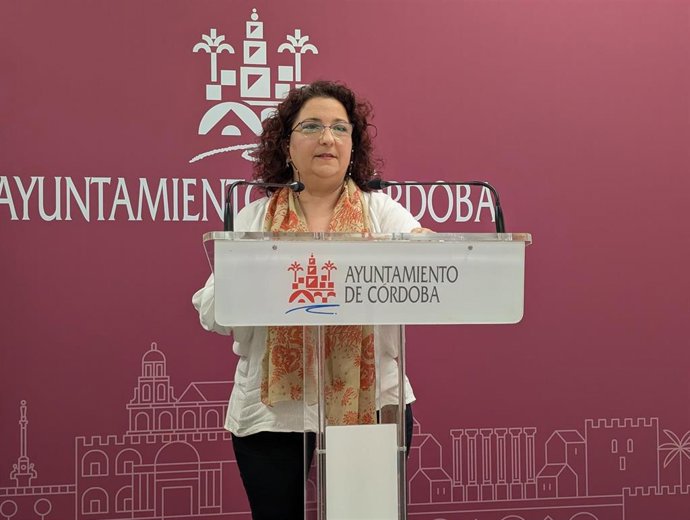 La concejal del PSOE en el Ayuntamiento de Córdoba Alicia Moya.
