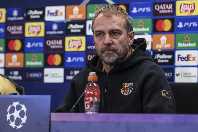 Archivo - Hansi Flick, entrenador del FC Barcelona