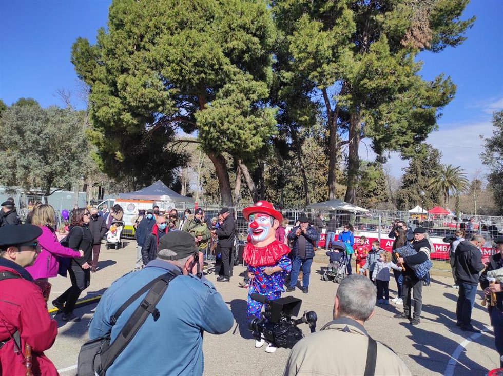Archivo - Fiesta de la Cincomarzada en el Parque Tío Jorge.