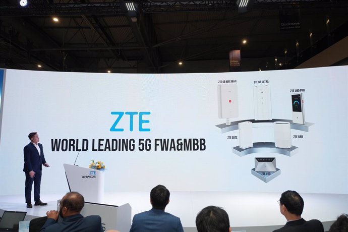 ZTE world-leading FWA & MBB solutions for person, vehicle and home scenarios