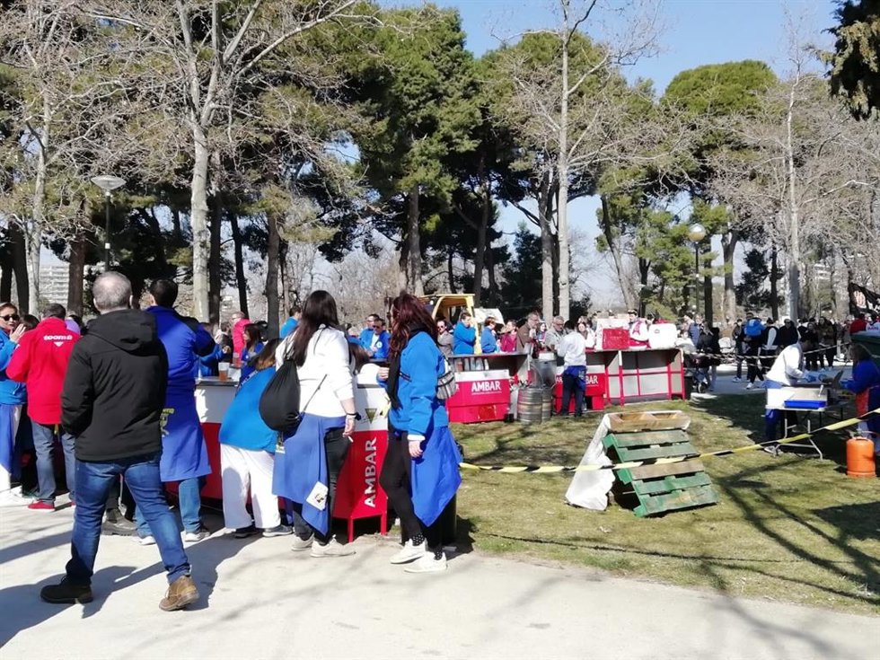 Archivo - Ambiente de la Cincomarzada 2023 en el Parque Tío Jorge.