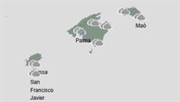 El tiempo hoy, miércoles 5 de marzo, en Baleares.