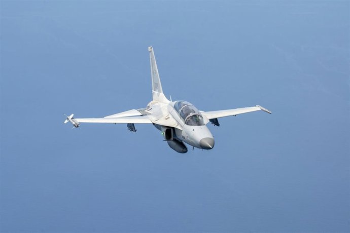 Archivo - Un FA-50PH de la Fuerza Aérea de Filipinas (archivo)