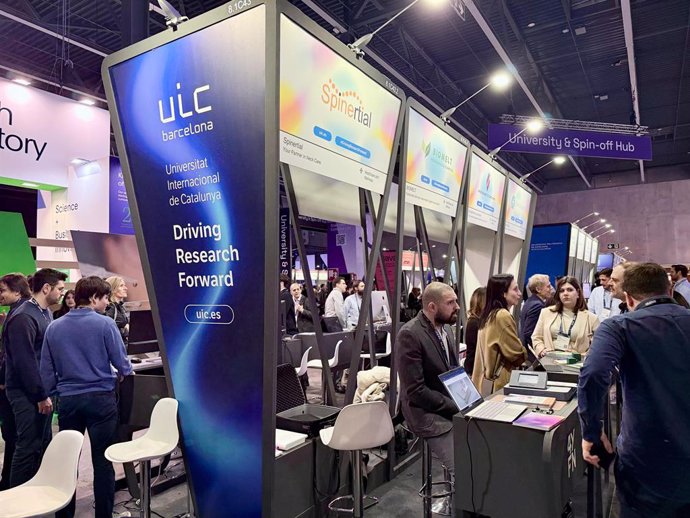 Stand de UIC Barcelona en 4YFN