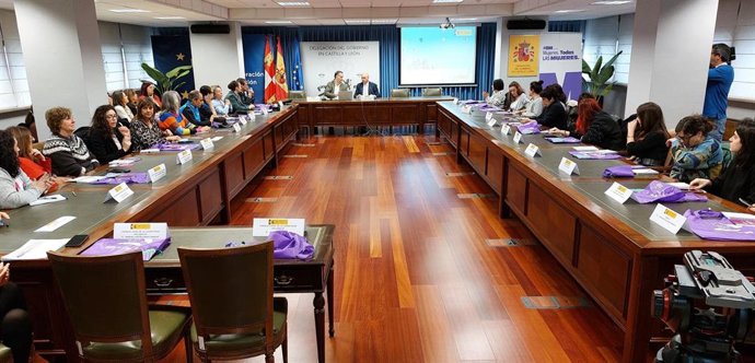 Canales destaca la importancia de la renovación del Pacto de Estado contra la Violencia de Género y del VioGén 2. El subdelegado, reunido con responsables del Tercer Sector.