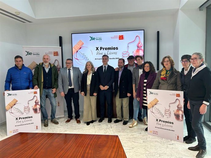 Presentación del premio 'Vinos y Licores de la provincia'.