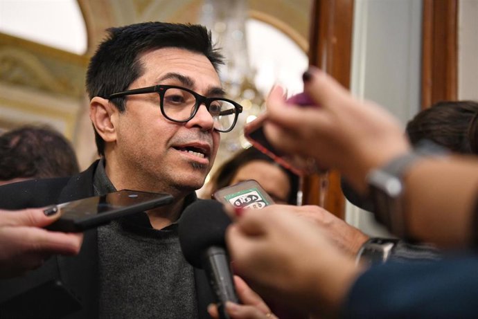 Archivo - El secretario primero de la Mesa del Congreso, Gerardo Pisarello, a 15 de enero de 2025, en Madrid (España). 